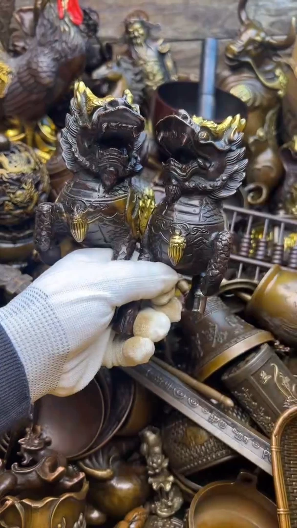 精美铜器，点击下单