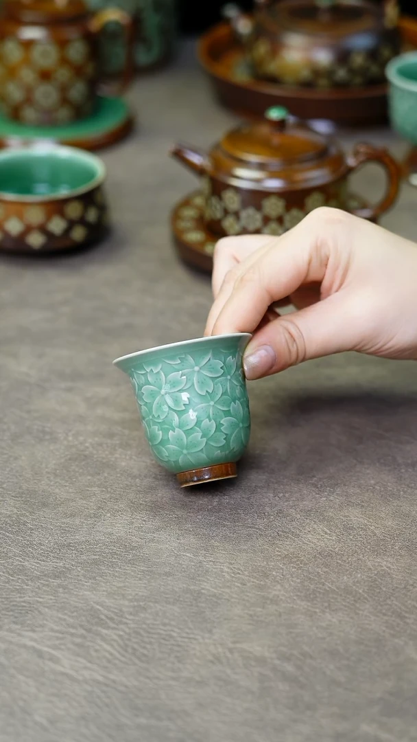 【闪购商品】龙泉青瓷手工主人杯