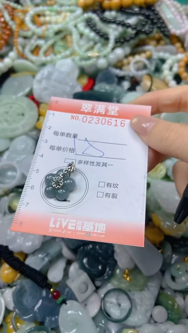 颈饰未镶嵌翡翠闪购0230616