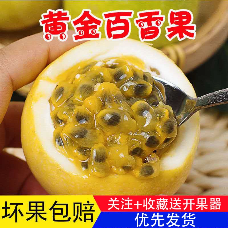【果园直发】到手15个正宗黄金百香果钦蜜9号