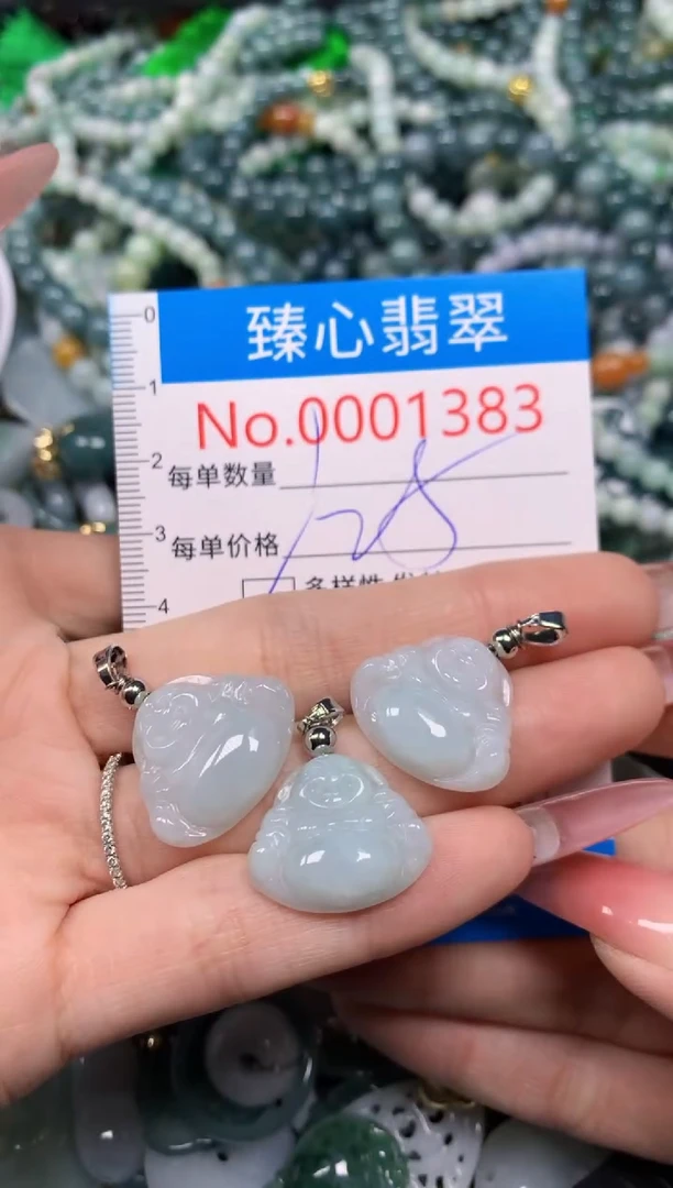 【闪购商品】翡翠颈饰未镶嵌含绳0001383