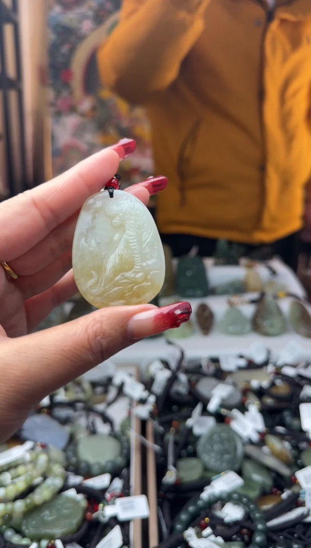 颈饰未镶嵌和田玉78673411