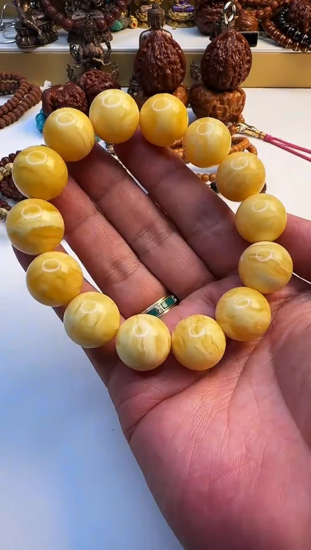 手串蜜蜡未镶嵌蜜蜡