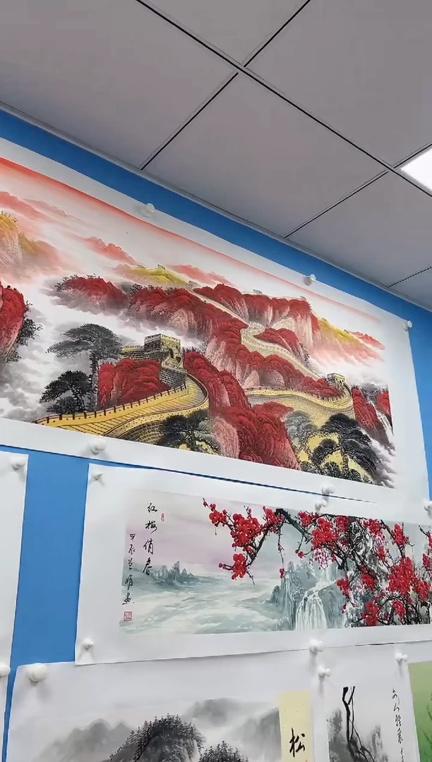 国画金山长城同类型随机