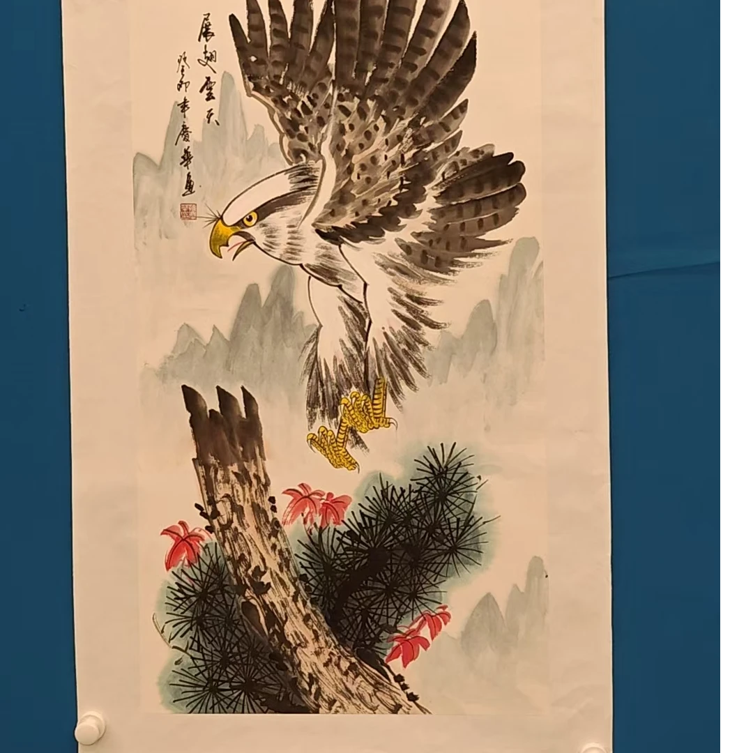 橱窗展示/大志文化WH/孙庆华老师/宣纸国画 /带证书