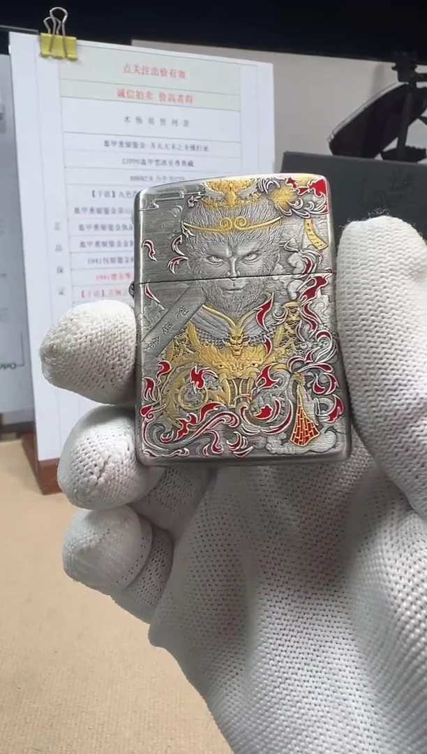 铜齐天大圣之圣佛归来-盔甲熏银鎏金（礼盒礼袋装/带手鉴卡）