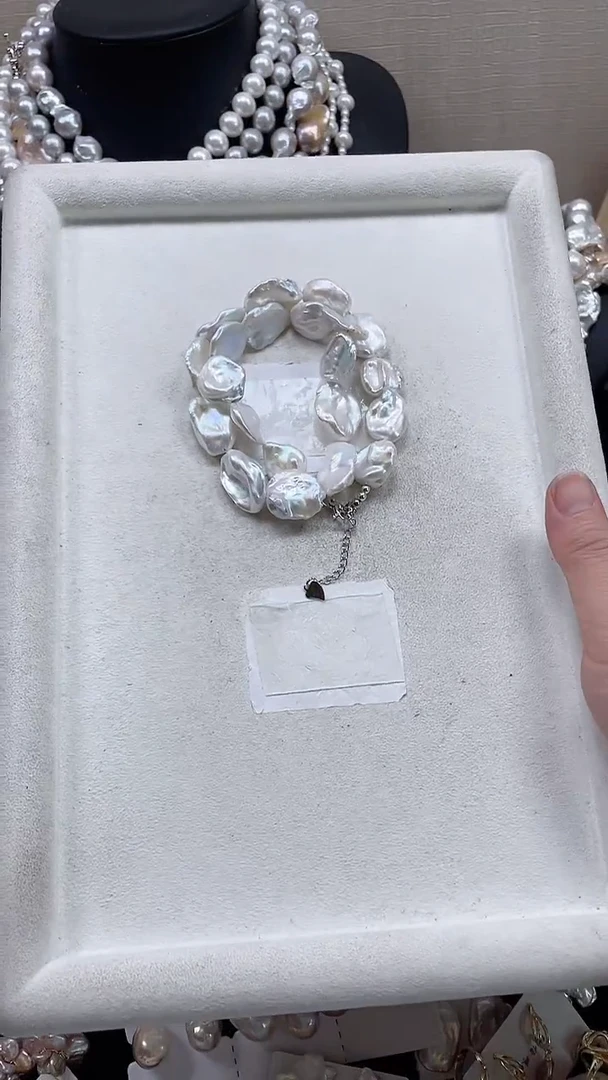 未镶嵌项链淡水珍珠【纯恬饰品】