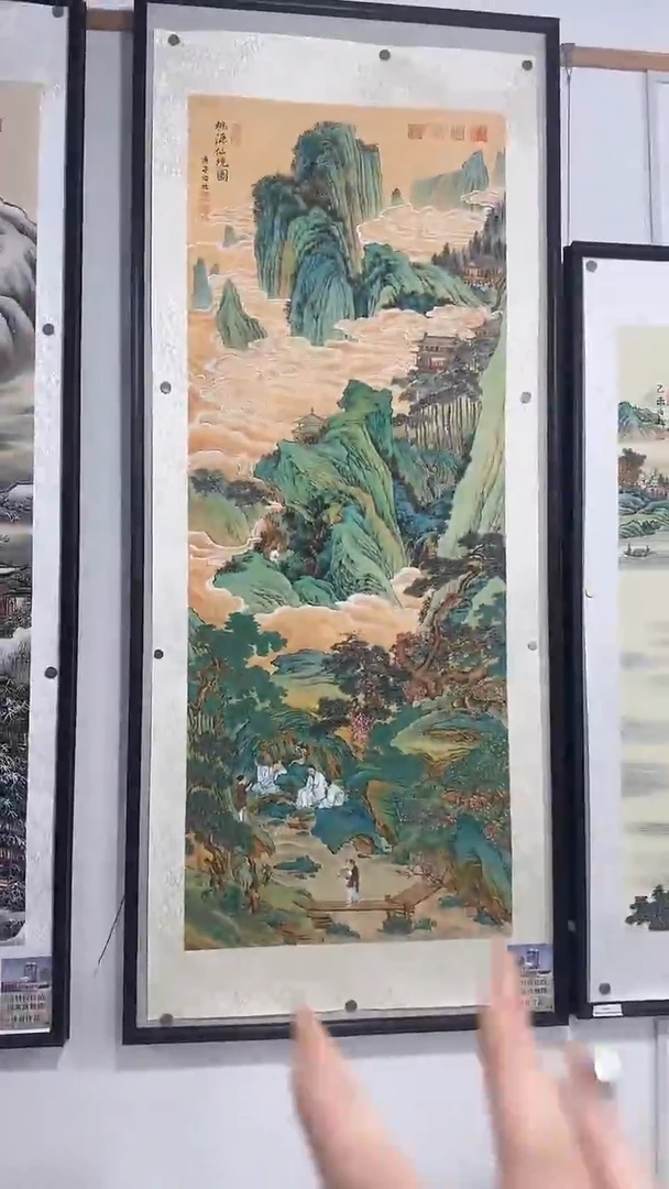 【闪购商品】国画伯龙手绘国画