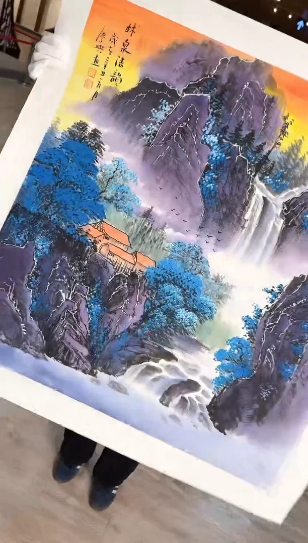 国画40赵隆轩艺术馆李庆兴老师作品