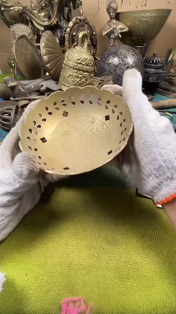 江****量亿锦铜回流铜器摆件43