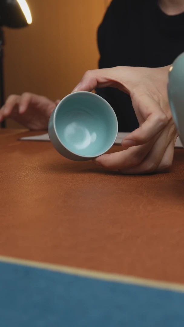 【闪购商品】杯汝州原产地原矿釉仿古罗汉杯