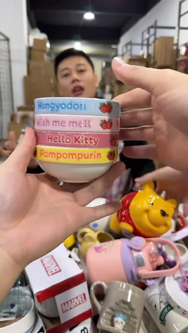 瓷片小号slo蘸料碗4件套