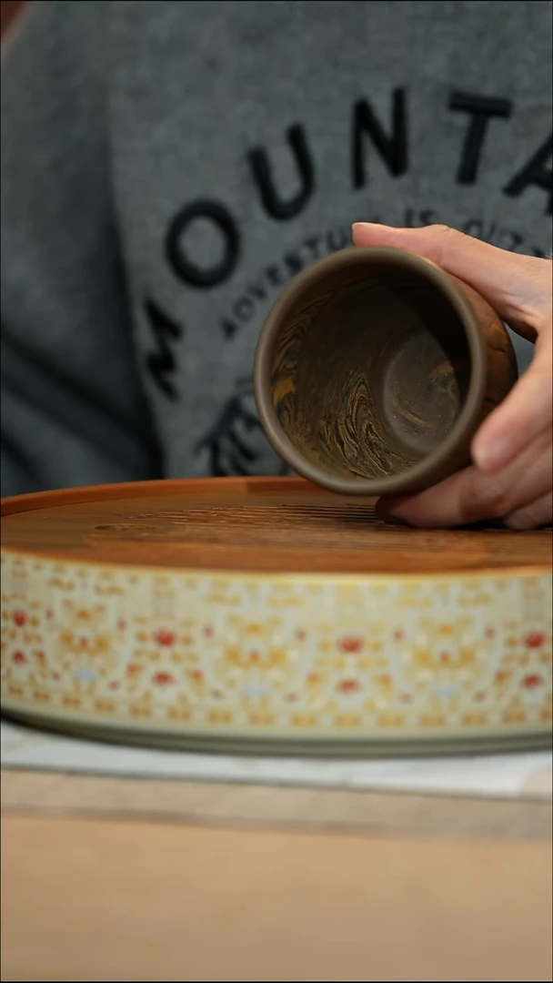 茶壶紫砂绞泥主人杯