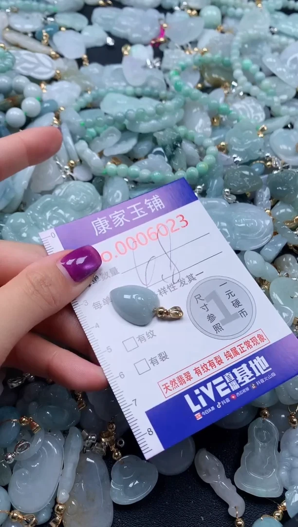 颈饰未镶嵌翡翠6023