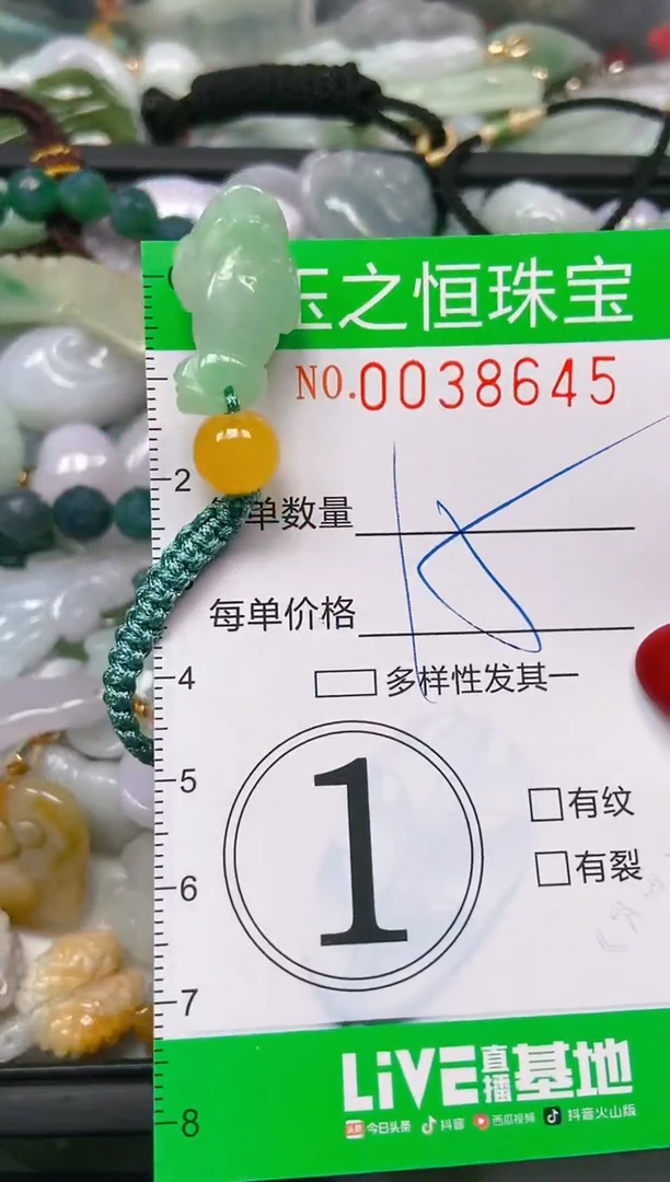 【闪购商品】翡翠颈饰未镶嵌闪购0038645