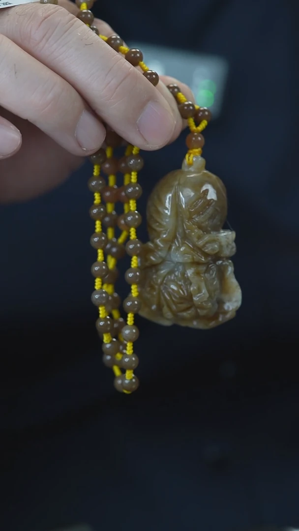 【闪购商品】和田玉吊坠未镶嵌白菜