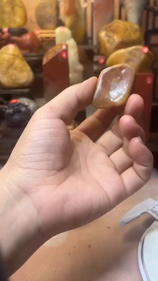 寿山石印石天**源寿山石田料255