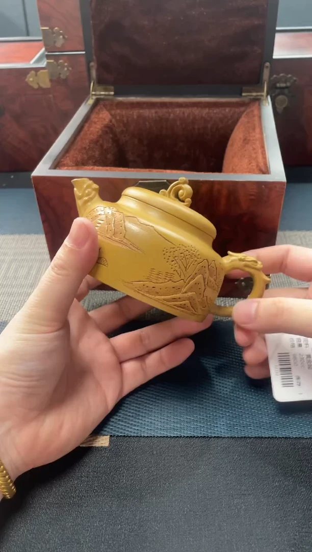 茶壶紫砂76  宜兴原矿紫砂