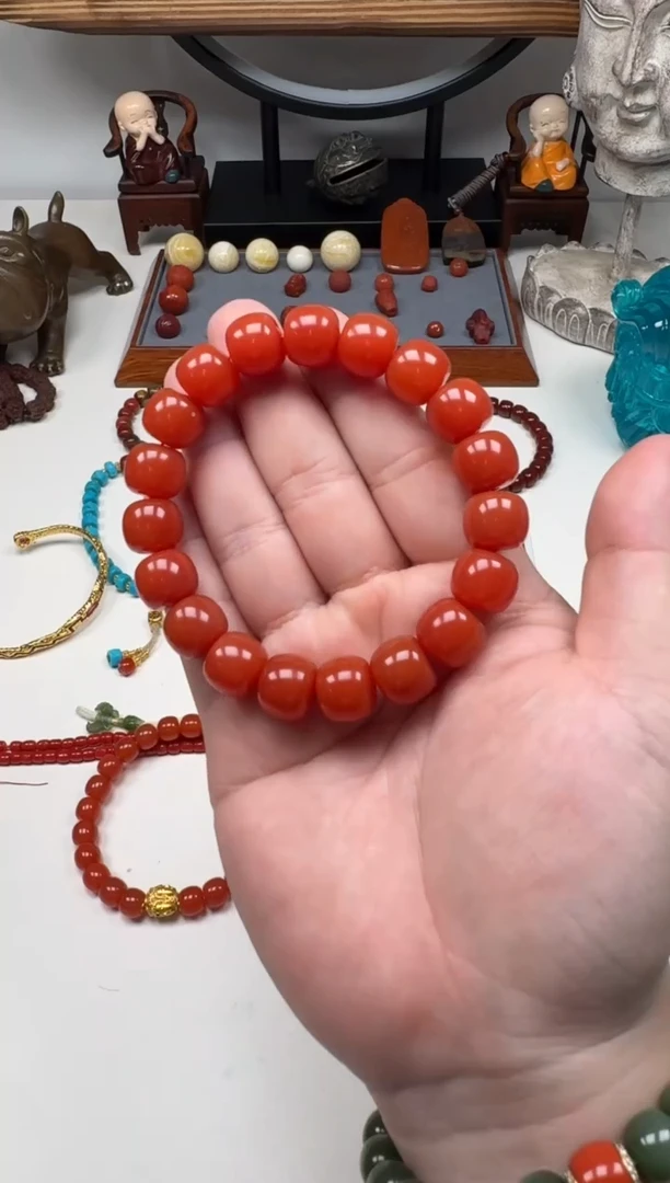 未镶嵌手串南红玛瑙爱****乐南红玛瑙