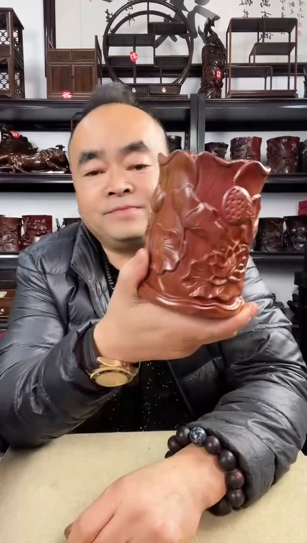 木老李红木工艺品黄0077