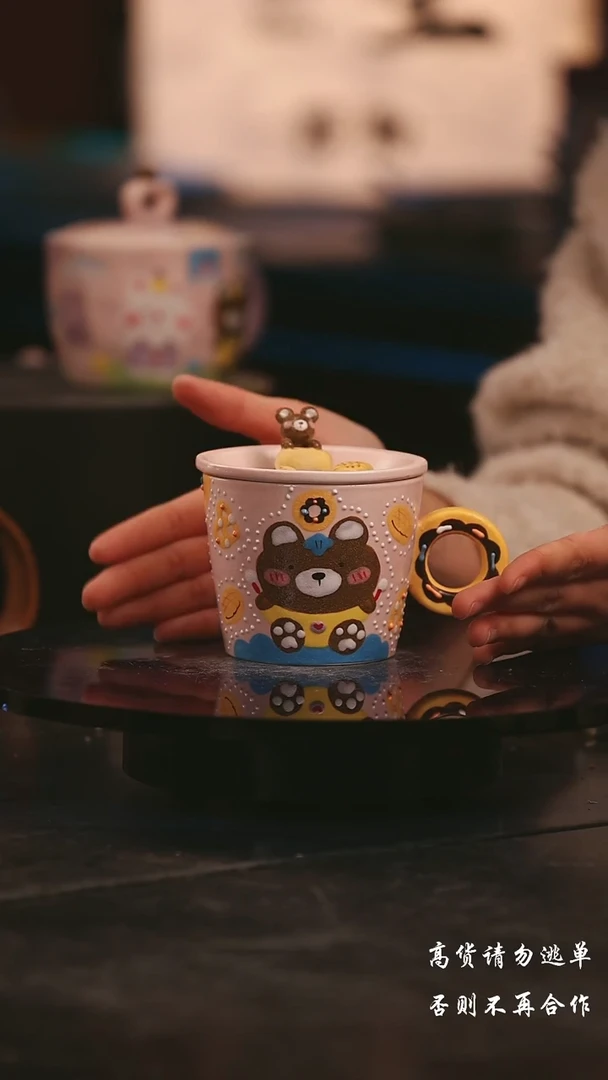 陶瓷景德镇可爱设计师款陶瓷