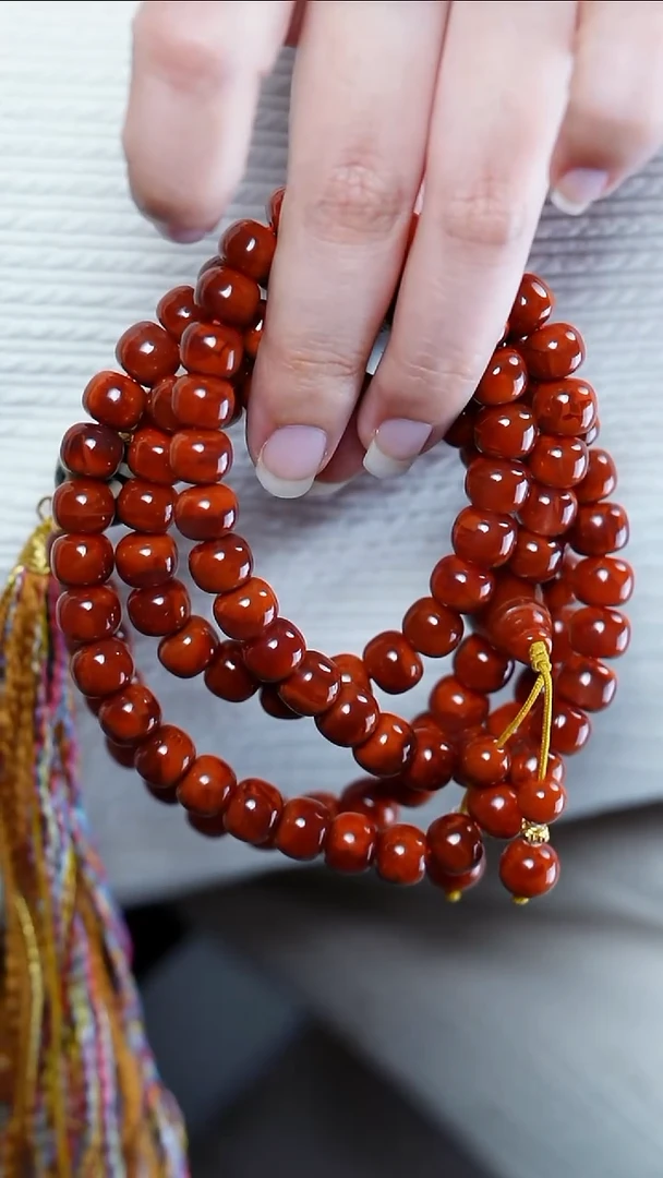 【闪购商品】南红玛瑙手串未镶嵌设计@@SJC1679A