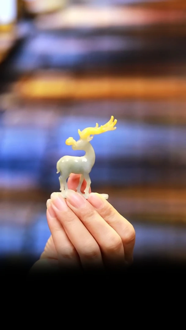 未镶嵌把件翡翠小鹿