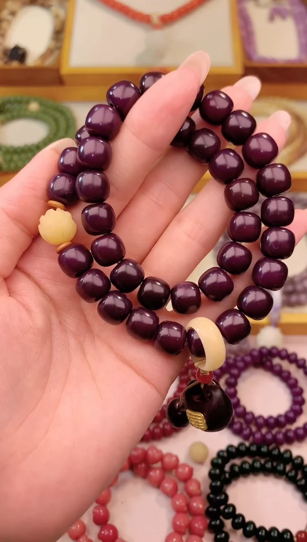 手串白玉菩提孤品