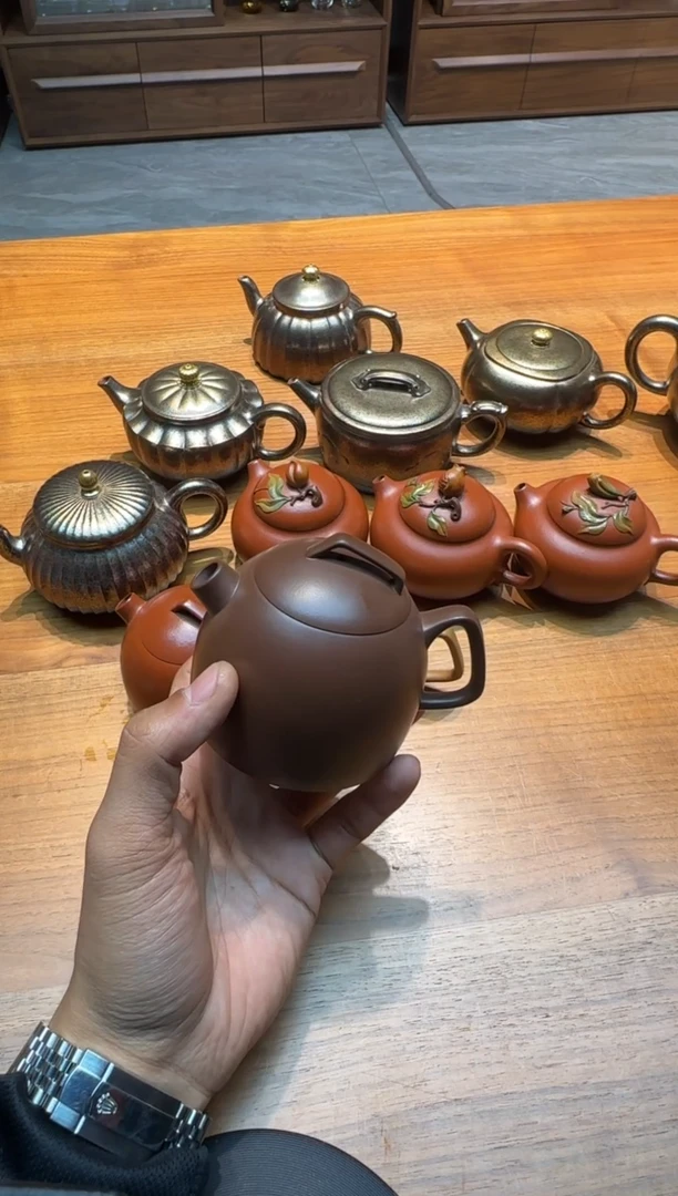 孙博 老紫泥 爱权壶