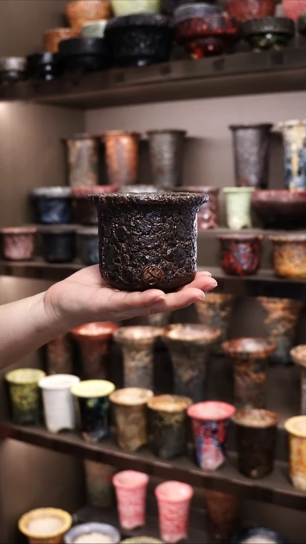 小*羊泰国进口手工花盆个性创意花盆