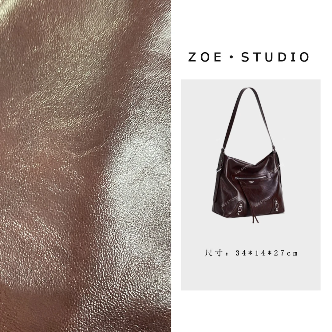 【ZOE】GQ-2959-安可拉红轻奢女士时尚气质小众单肩腋下斜跨包包