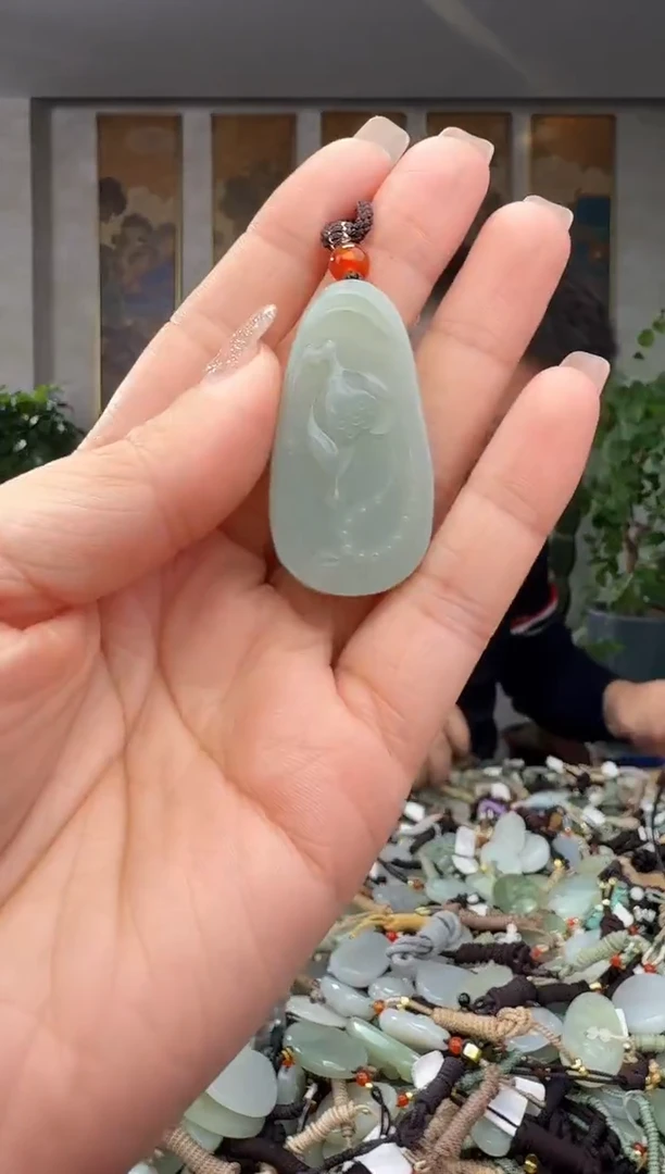 颈饰未镶嵌和田玉拍一发一多样性发货