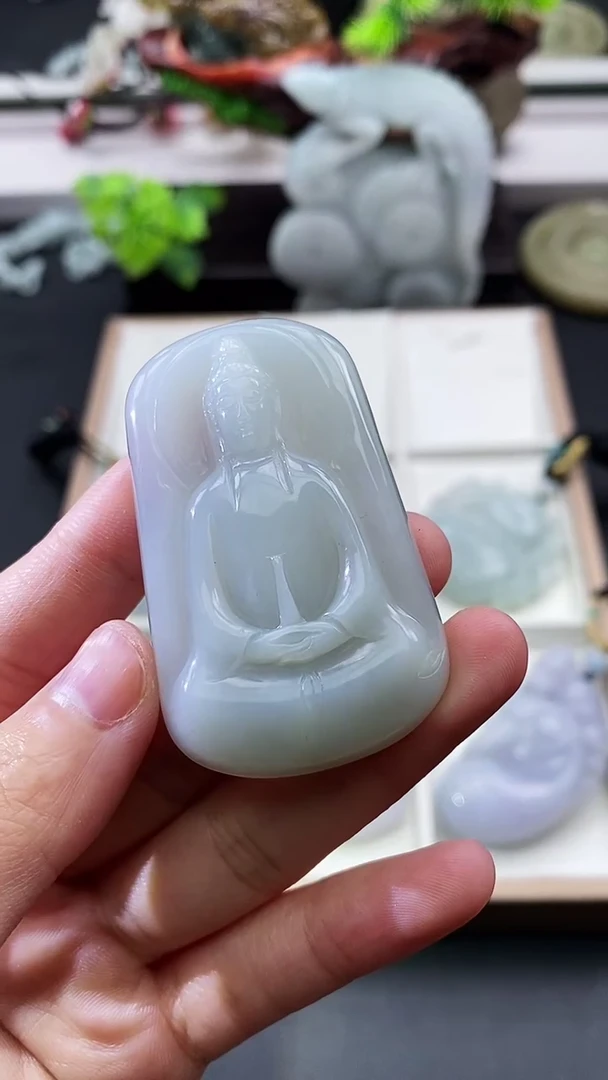 颈饰未镶嵌翡翠天然缅甸A货翡翠