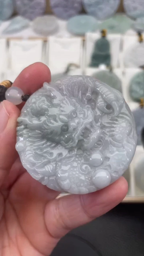 颈饰未镶嵌翡翠天然缅甸翡翠A货330