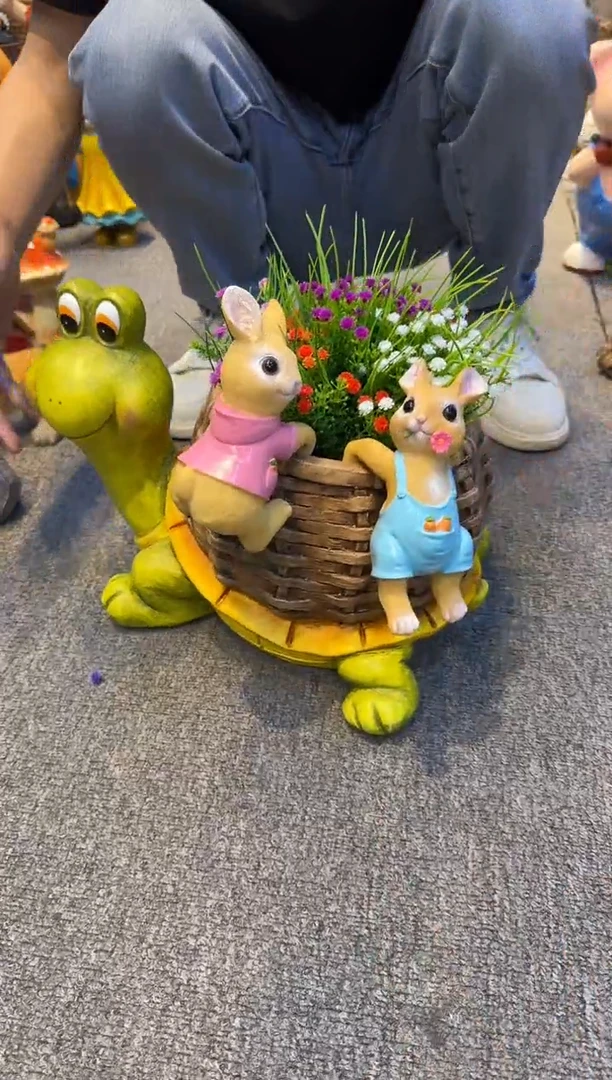 无花朵花园庭院摆件&00&