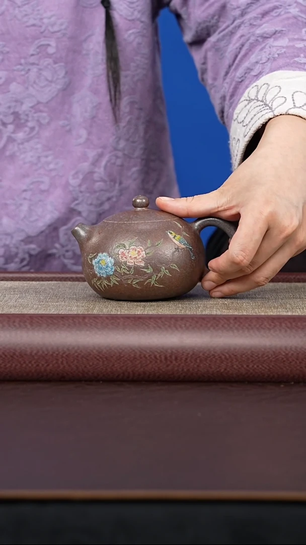 紫砂供春道婷婷紫砂72