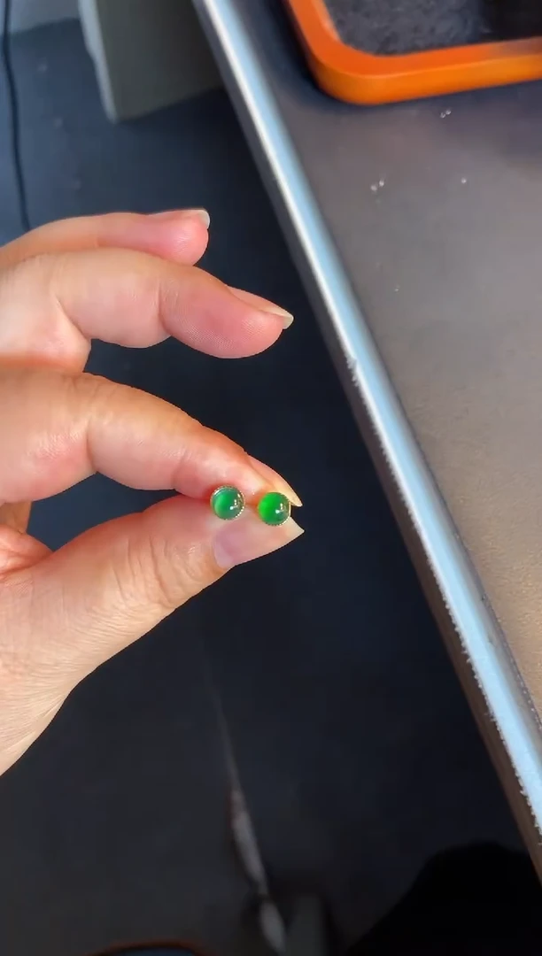 吊坠(不含链)银S925镶嵌翡翠1