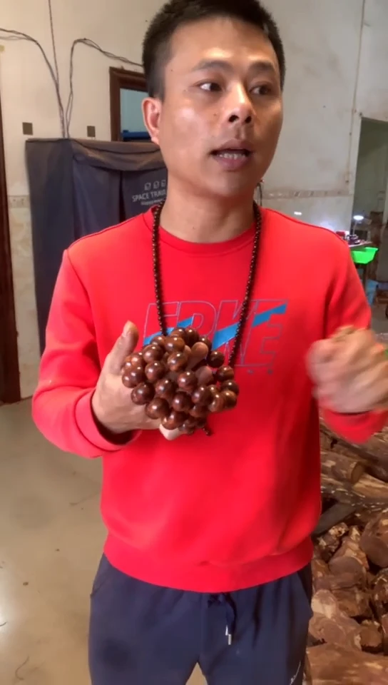 手串黄花梨/降香黄檀海南黄花梨2.0x12定制