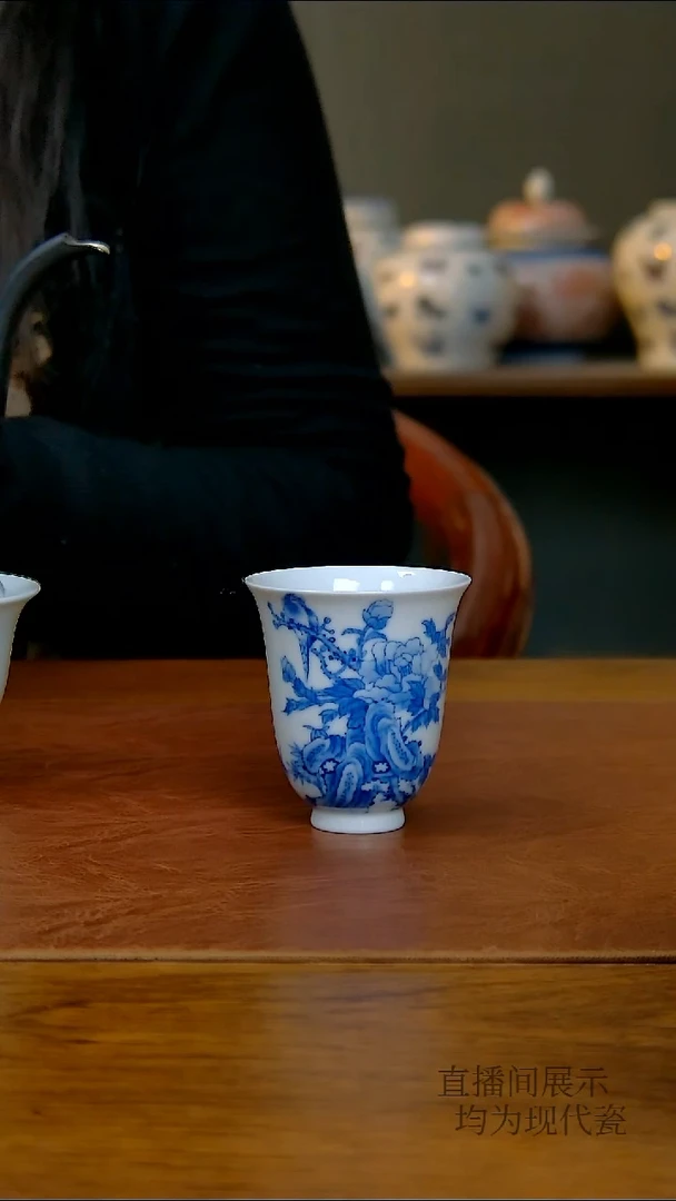 其他瓷花鸟闻香杯