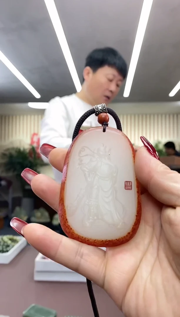 【闪购商品】和田玉关公未镶嵌多样式发货随机发一