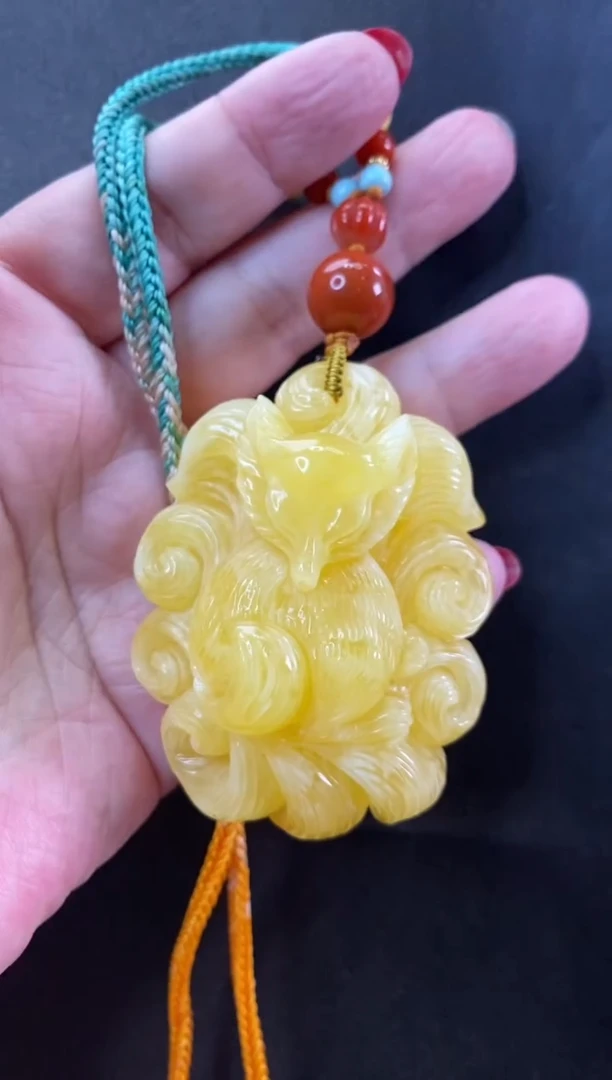 【闪购商品】琥珀颈饰未镶嵌吊坠