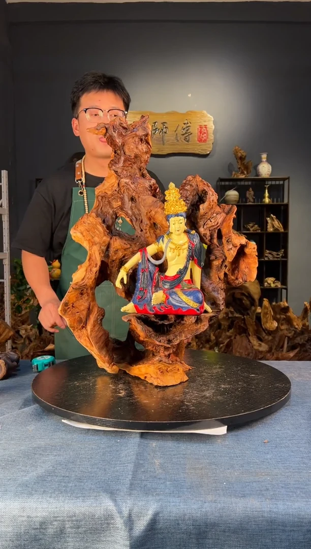 木卢师傅根艺作品（不包含人物摆件）