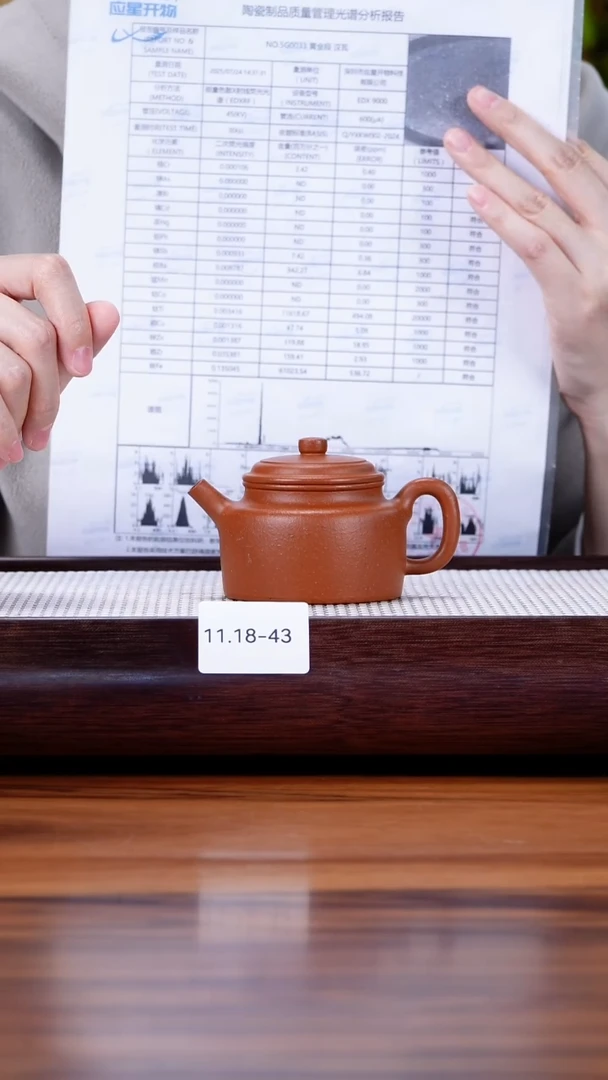 茶壶紫砂张****乓11.18-43 95全 赵庄朱泥 德钟110