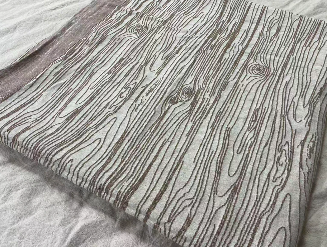 年轮罗布麻床单250*250圆角边床单亲肤柔软舒适透气