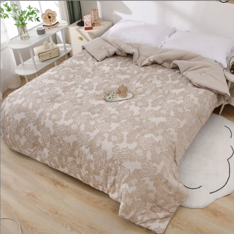 【镂花-床盖三件套】四季亲肤透气砂洗浮雕罗布麻工艺床盖三件套