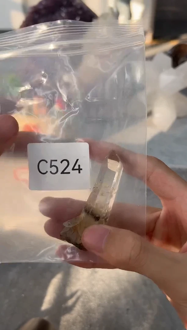 未镶嵌珠宝半成品水晶c524