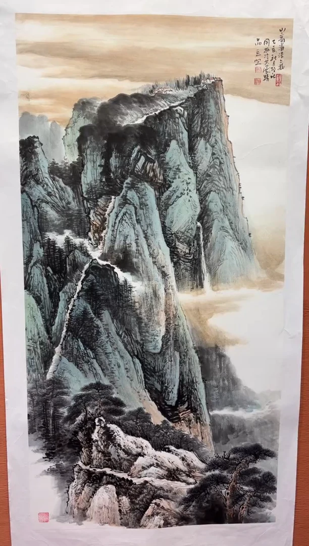 国画师立照老师国画作品