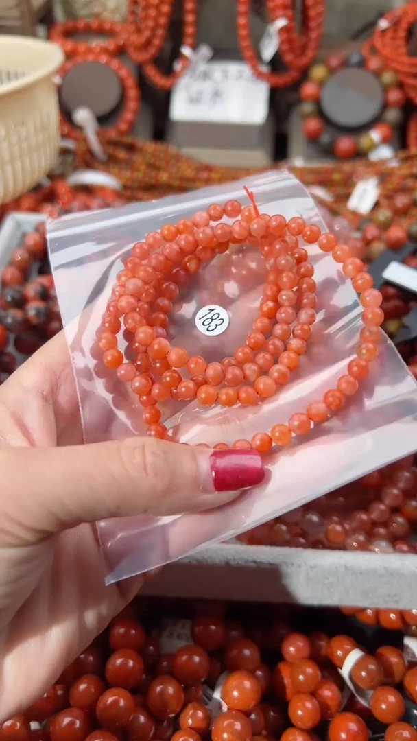 【闪购商品】南红玛瑙手串未镶嵌5+