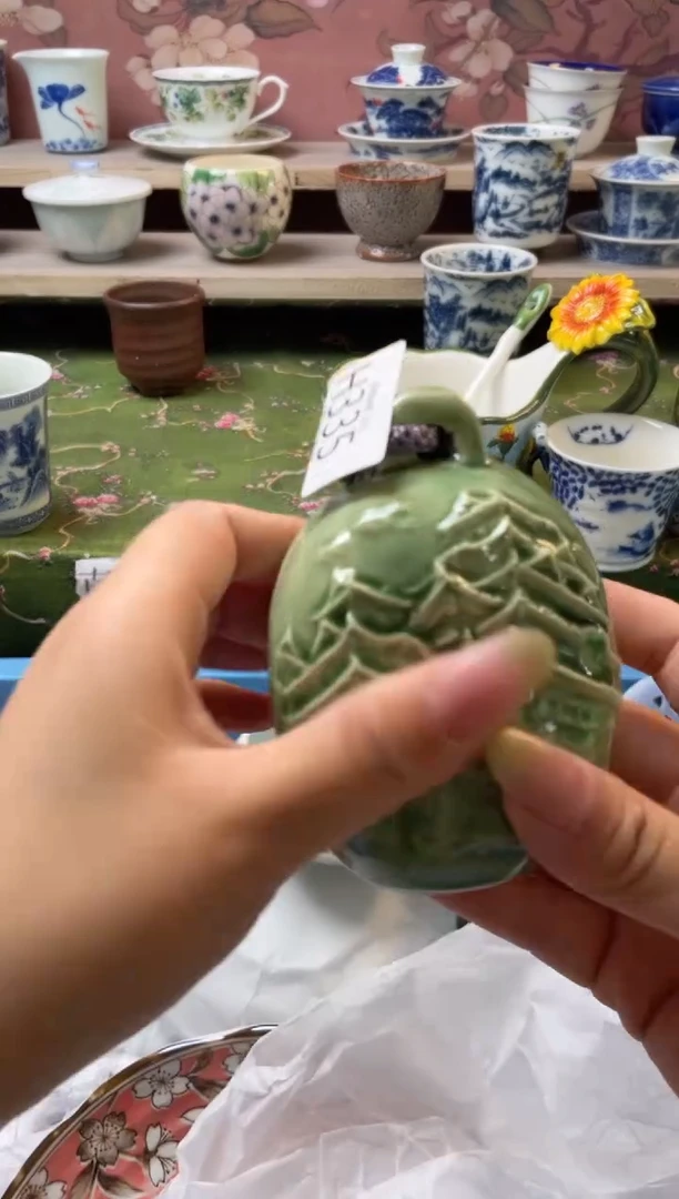 瓷片紫*瓷器瓷器瓷器H335