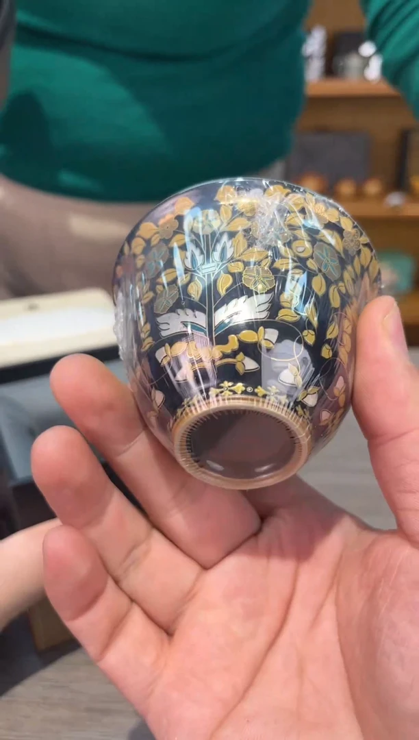 【闪购商品】金枝玉叶小银杯茶具茶具